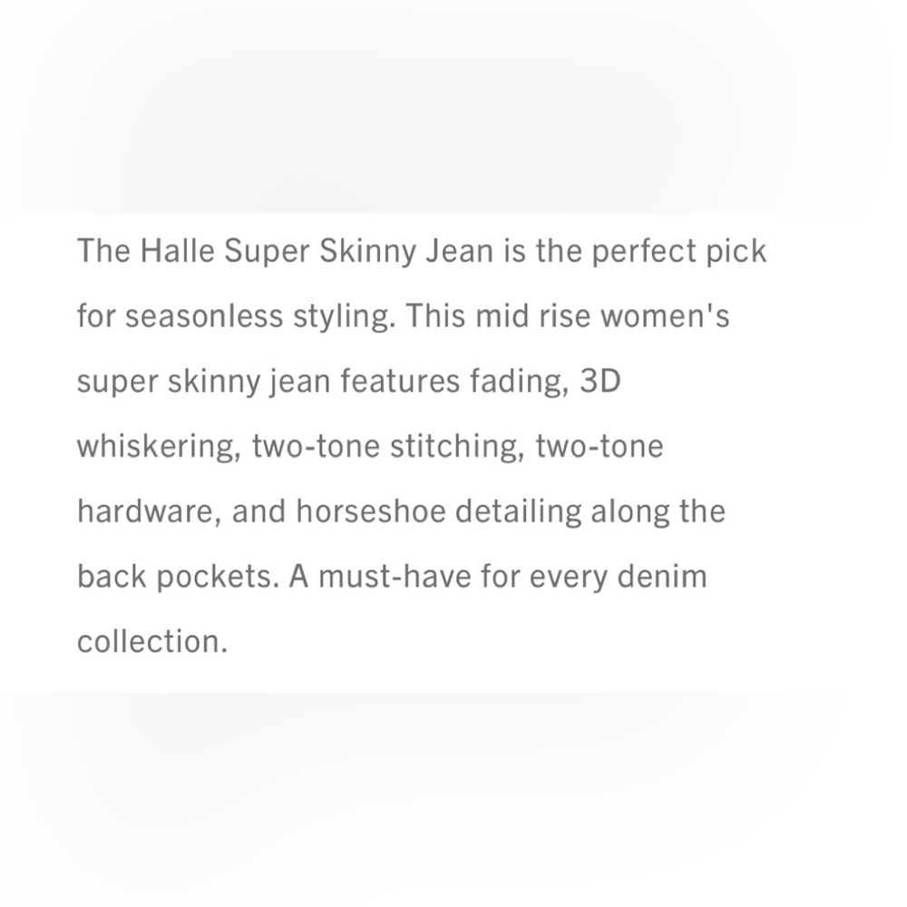 🥳HOST PICK 🥳True religion Halle mid rise Super Skinny - Picture 8 of 9